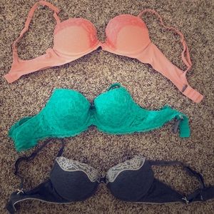 SET OF 3 - AERIE 34B Bras